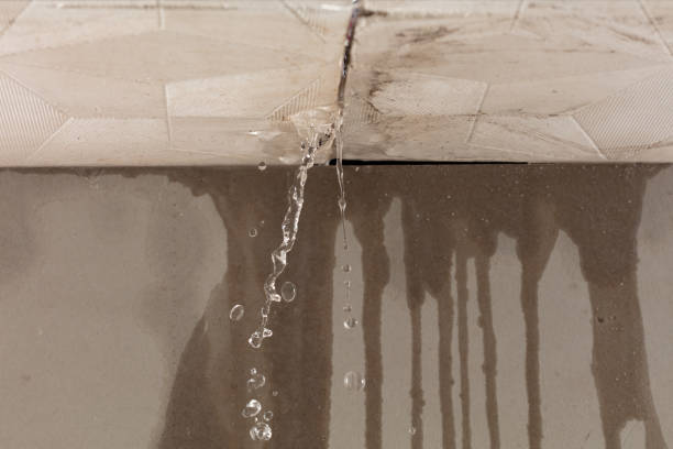 Professional Water Extraction technician working in Central, SC